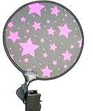 My Buggy Buddy Stars Sunshade (Pink) by My Buggy Buddy