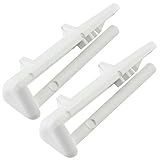 spares2goバスケット背面レールキャップランナーfor Howdens hja8362 hja8640食器洗い機2個のパック