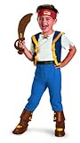 Disney Jake And The Neverland Pirates Deluxe Jake Toddler Costume ディズニージェイクとネバーランド海賊デラックスジェイク幼児コスチュー