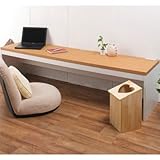 薄型シンプル パソコンデスク W1800 ロータイプ PCデスク PC-4518-NA