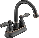 Peerless P299685LF-OB Apex Two Handle Lavatory Faucet, Oil Bronze [並行輸入品]