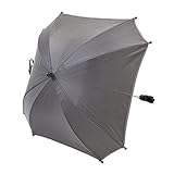 Altabebe AL7002-11 Universal Stroller Umbrella Anti-UV 50 Plus (Dark Grey) by Altabebe