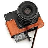 [恵＼イーサン] TP Original Sigma fp 専用 オープナブルタイプ ハンドメイド本革 ボディケース 互換 電池交換便利 底面開閉 ハンドメイド本革ハーフカメラケースバッグカバー (ブラウン)