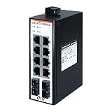 産業用イーサネットスイッチングハブ ギガビット8ポート SC2ポート　シングルモード DEH-GTX8SS2
