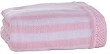 Clair de Lune Candy Stripe Blanket (Pink) by Clair de Lune