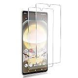 【二枚入り】FOR AQUOS R8 SH-52D 用のガラスフィルム for AQUOS R8 SH-52D 用のフィルム 液晶保護フィルムfor AQUOS R8 SH-52D 用のケース 強化保護ガラス 硬度9H 衝撃吸収 透過率高 指紋防止 自動吸着 防塵 PCduoduo