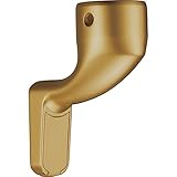 マツ六 手すり部材 BAUHAUS セレクト 35縦枠用スリムブラケットカバー付 BD-48G ゴールド