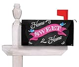 Home Sweet Home Imperial Shaped Mailbox Cover [並行輸入品]
