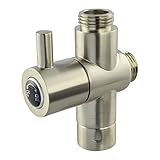 yigii 1 / 2インチIPS真鍮シャワーアーム切替弁バルブ – 2ウェイフロー制御シャワーSplitter for Handshowerユニバーサルシャワーコンポーネント K0222