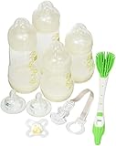 MAM Infant Basics Bottle & Pacifier Gift Set, Unisex, 0+ Months, 8-Count by MAM