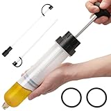 Ailunate オイルポンプ オイル交換 手動 ポンプ エンジンオイル 車 自動車 オイルフェラー シリンジ オイル抽出200cc (200ml)