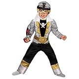 シルバーパワーレンジャー スーパーメガフォース (ゴーカイシルバー)幼児用コスチューム