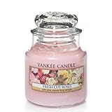 Yankee Candle Small Jar Candle, Fresh Cut Rose by Yankee Candle