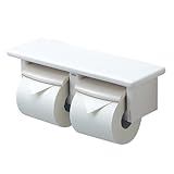 TOTO 二連紙巻器 棚付き(陶器) 樹脂製 パステルアイボリー YH74SR#SC1 芯なしペーパー対応