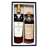 シェリー風味が楽しめる 2本セット マッカラン12年シェリーカスク40度、アランシェリーカスク55.8度700ｍｌ
