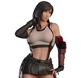 1/8 1/6 1/4 ガレージキット フィギュア 未塗装 FF7 ティファ (1/4サイズ 50cm)