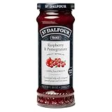 St. Dalfour - フルーツは 100% 自然ジャムを塗る赤いラズベリー&ザクロ - 10ポンド