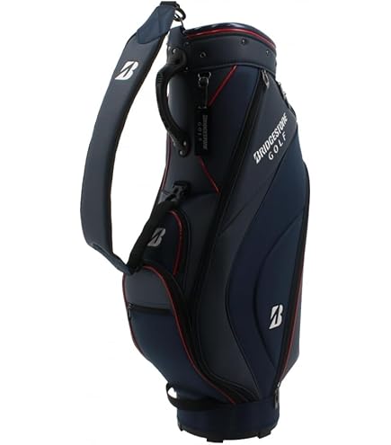 BRIDGESTONE ゴルフバッグ 黒/赤　BSGキャディバック CBG613 楽天市場】ブリヂストン 軽量 キャディバッグ CBG613 (CBG613