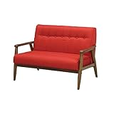 2人掛け ソファ CLARA クララ レッド da2702-005