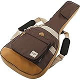 Ibanez(アイバニーズ) "個性と遊び心"がコンセプトのエレキギター用バッグ 保護クッション装備 (ブラウン) IGB541-BR