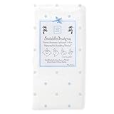(スワドルデザインズ)Swaddle Designs ベビー マーキゼット スワドリングブランケット おくるみ 大判 15.パステルブルー【SD-428PB】