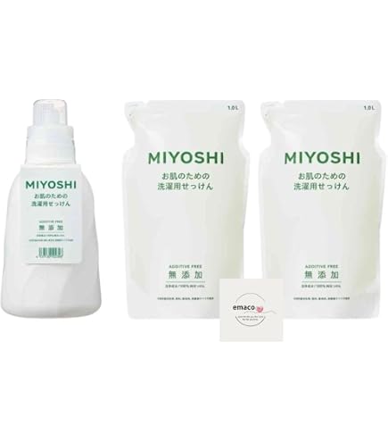Amazon | ミヨシマルセルせっけん140Gx5P | MIYOSHI | 液体洗剤