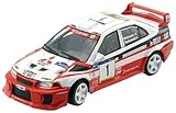 BM CREATIONS 1/64 三菱ランサーエボリューションV グループA 1998年カタリューニャラリー #1 T.マキネン 完成品