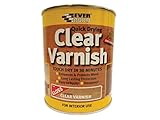 Everbuild 750ml Clear Varnish Gloss