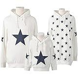 Lisa Pulster 親子 ペアルック カップル 春秋冬 ペアルックカップル ペアカップル カップル お揃い プレゼント 親子ペア ワンピース 裏起毛 長袖 パパ (ホワイト（春秋薄め）, パパ3