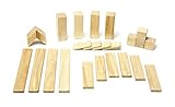 24 Piece Tegu Magnetic Wooden Block Set, Natural by Tegu [並行輸入品]