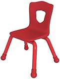 Balt Kids Chair with Steel Frame, 13-1/2-Inch, Red [並行輸入品]