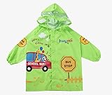 (マリア)MARIAH キッズ レインコートこども用 カラーレインコート 女の子　男の子　男女兼用　通学　かジュニア　可愛い　防水　ロング長