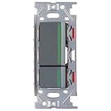 スガツネ工業 ガイドランプ付 埋込ダブルスイッチ ソリッドグレー PXP-J-NKW02009-SG
