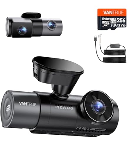Amazon.co.jp: 4カメラ ドライブレコーダー VANTRUE N5S本体 ＆ VP01