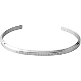 [ダニエルウェリントン] クラシックカフ ブレスレット バングル DW00400002 CLASSIC CUFF SILVER LARGE [並行輸入品]