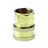 Fityle M22x 1.5ミリメートル　メスソケット　真ちゅう　圧力　ワッシャークイック　コネクト　継手　黄銅素材製