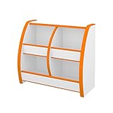 【JAJAN】おもちゃばこ レギュラー 幅65cm オレンジ［完成品][おまけ付き]【知育家具EVAキッズシリーズ】OB-65MO_s