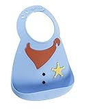 Make My Day - Silicone Baby Bib (Sheriff) by Make My Day