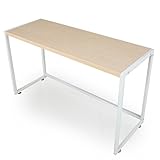 【組合せデスク】 デスク単品 デスク 机 木製 スチール脚 幅120cm 奥行きスリム45cm ライトナチュラル