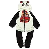 【H27年秋冬物】 CHILD CHAMP(チャイルド チャンプ) モコモコファー動物キグルミカバーオール 80cm/OW NO.C-86154558