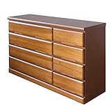 135LC ライト 17/1 (BR) 桐材 収納タンス 幅135 日本製 完成品 aaaa00520 (ブラウン)