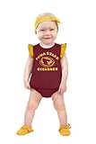 NCAA Girls幼児用フリル付きドレス レッド