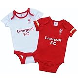 Liverpool F.C. リバプール 2 パック ボディースーツ 12-18ヶ月 RW / ベビー ロンパース