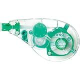トンボ鉛筆 修正テープ 4.2mm MONO モノエルゴ (人間工学形状の3D曲面ボディ) 詰め替えタイプ 10m CT-YUXN4