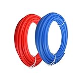 1 / 2 " x 300」Pex管コンボ1つレッドブルー)