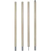 新品未開封‼️ S'moreタープ ポール 8本セット　3段階調整 WOOD Amazon | S'more(スモア) タープ ポール Alumi pole 3段階調整 アルミ