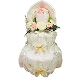 【出産祝い】豪華★プリンセス3段おむつケーキ