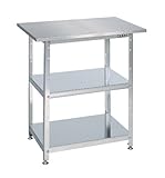 ステンレス 一人用作業台 H790 SU-075