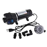 B Blesiya ダイヤフラム　自吸式ウォーターポンプ　ボート/マリン用　保護機能　多機能　110v