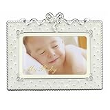 ベビー リボン フォトフレーム ホワイト RMB31-P-WH